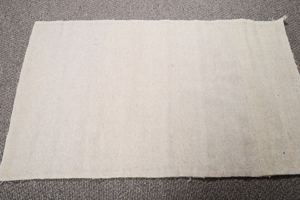 Antique Chain Stitch Embroidered Area Rug