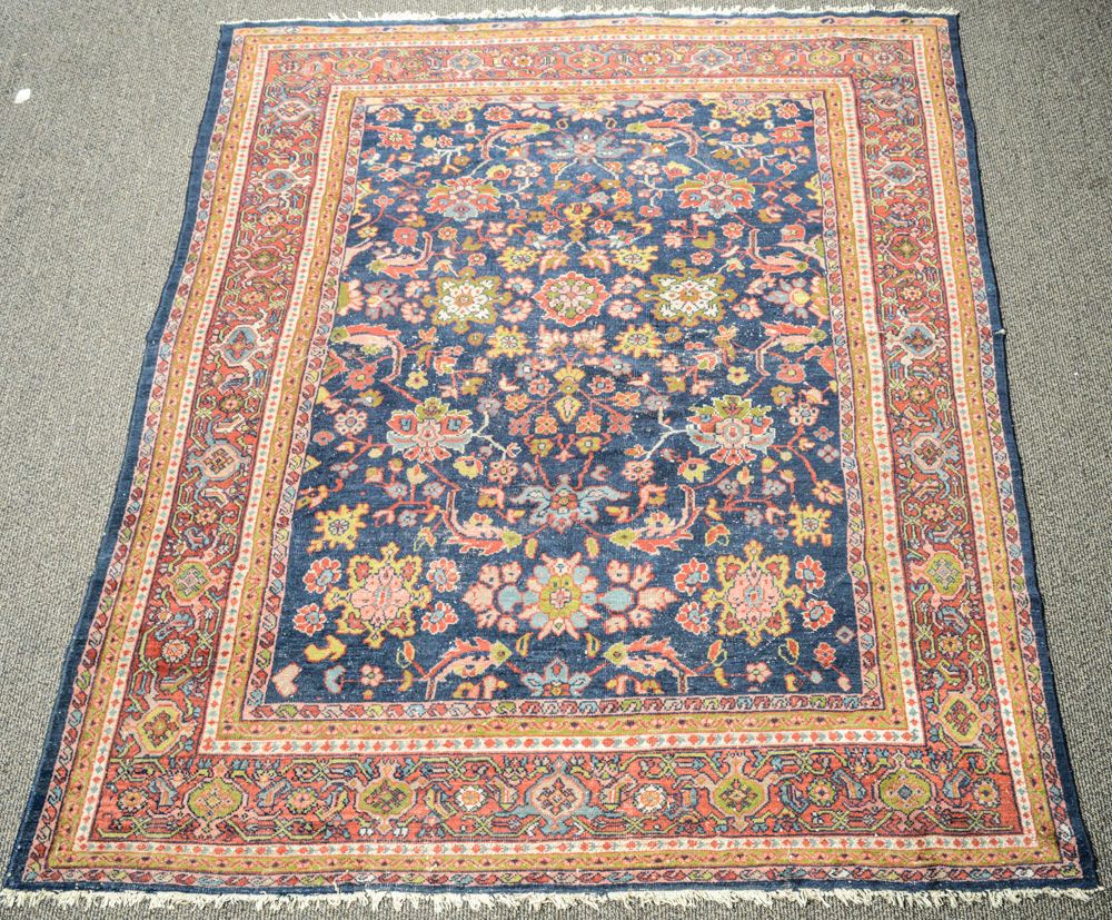 Antique Hand Knotted Northwest Persian Area Rug