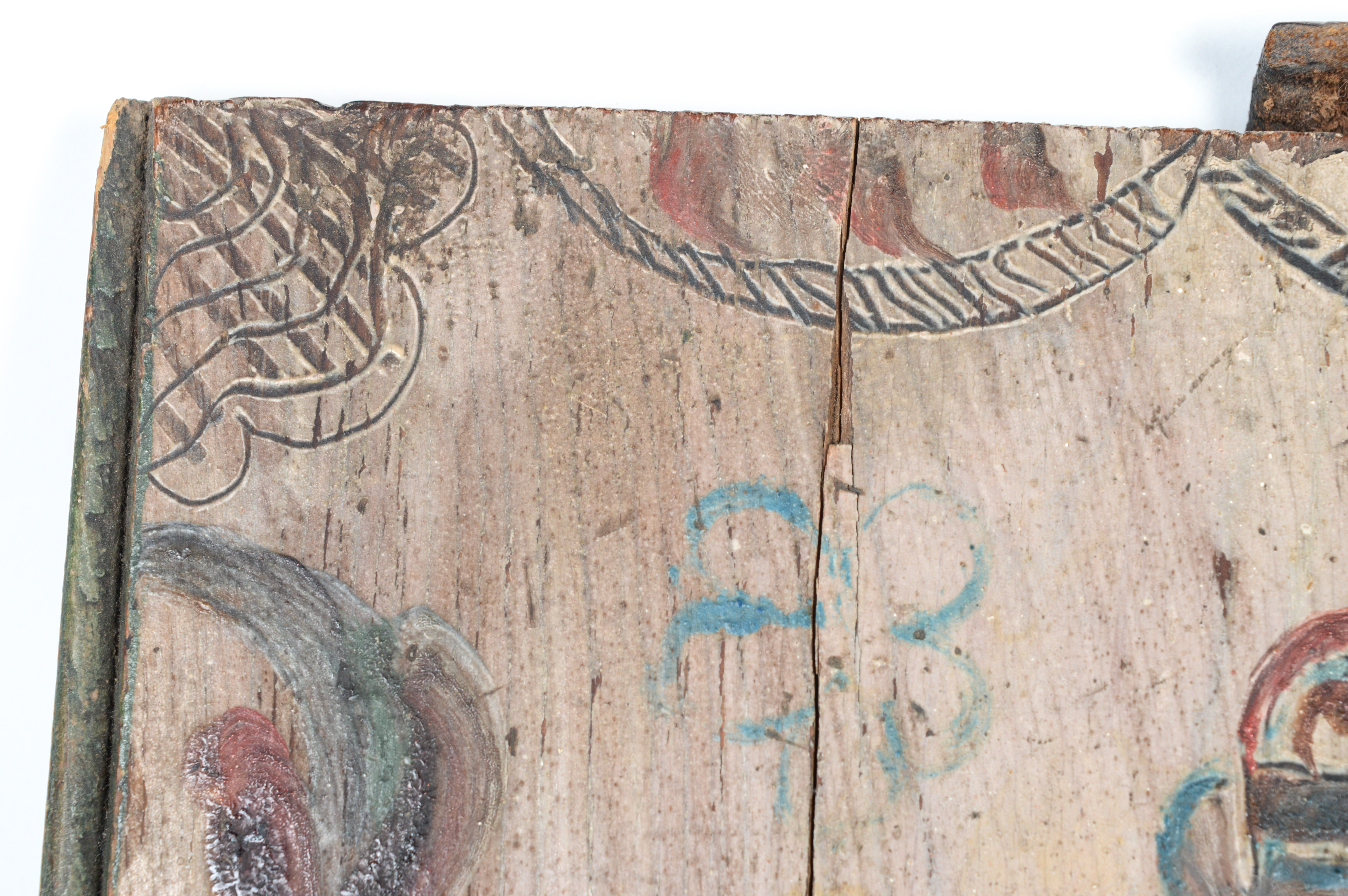 Antique Spanish Colonial Painting of Woman