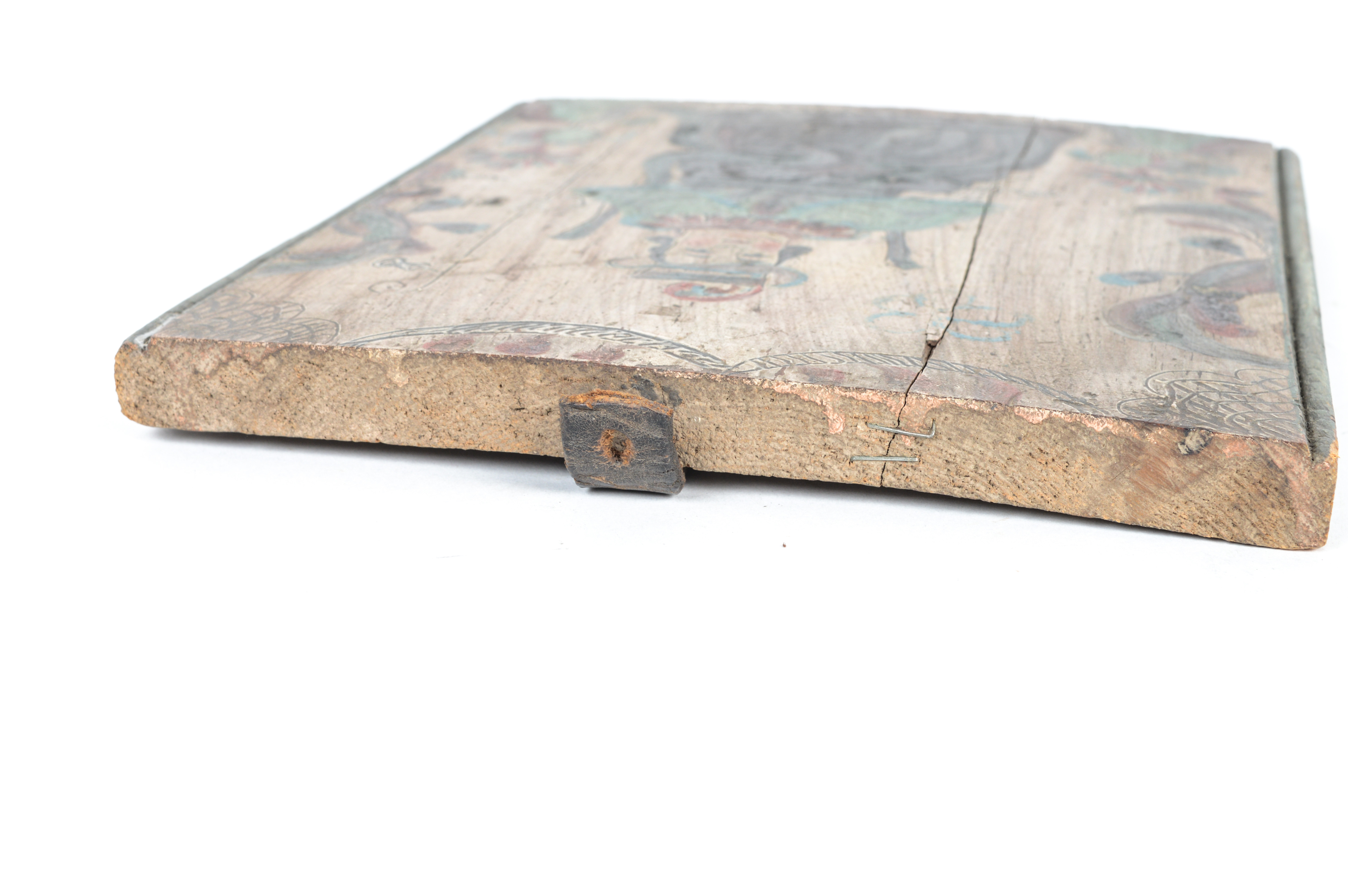 Antique Spanish Colonial Painting of Woman