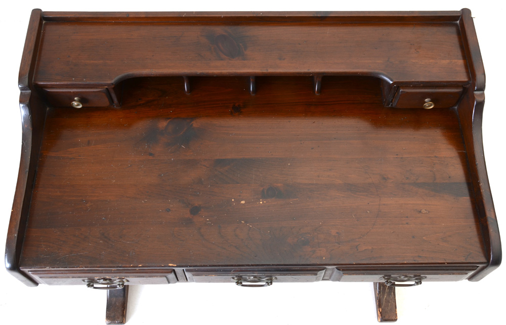 Vintage Kling Colonial Trestle Desk