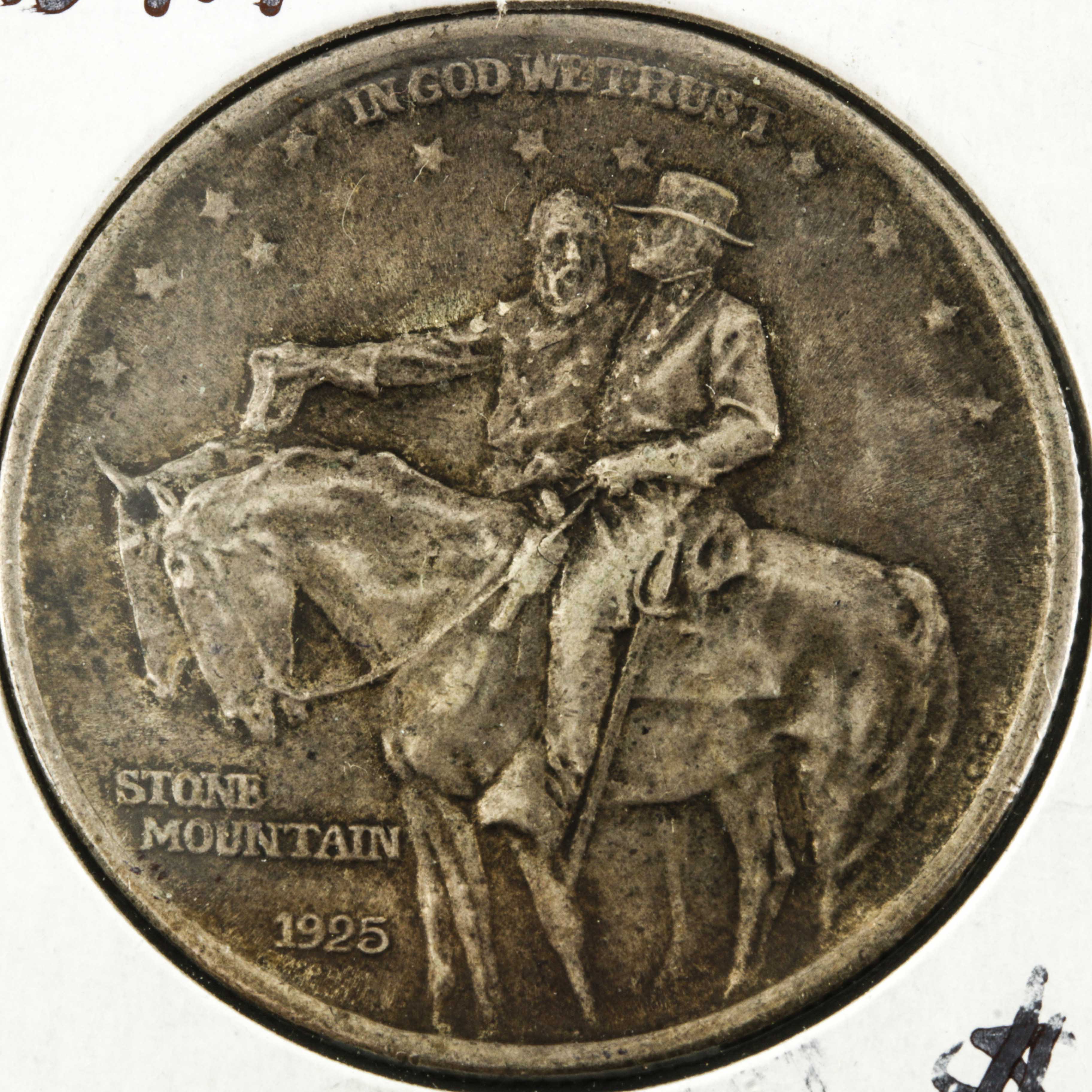 1925 Stone Mountain Commemorative Silver Half Dollar