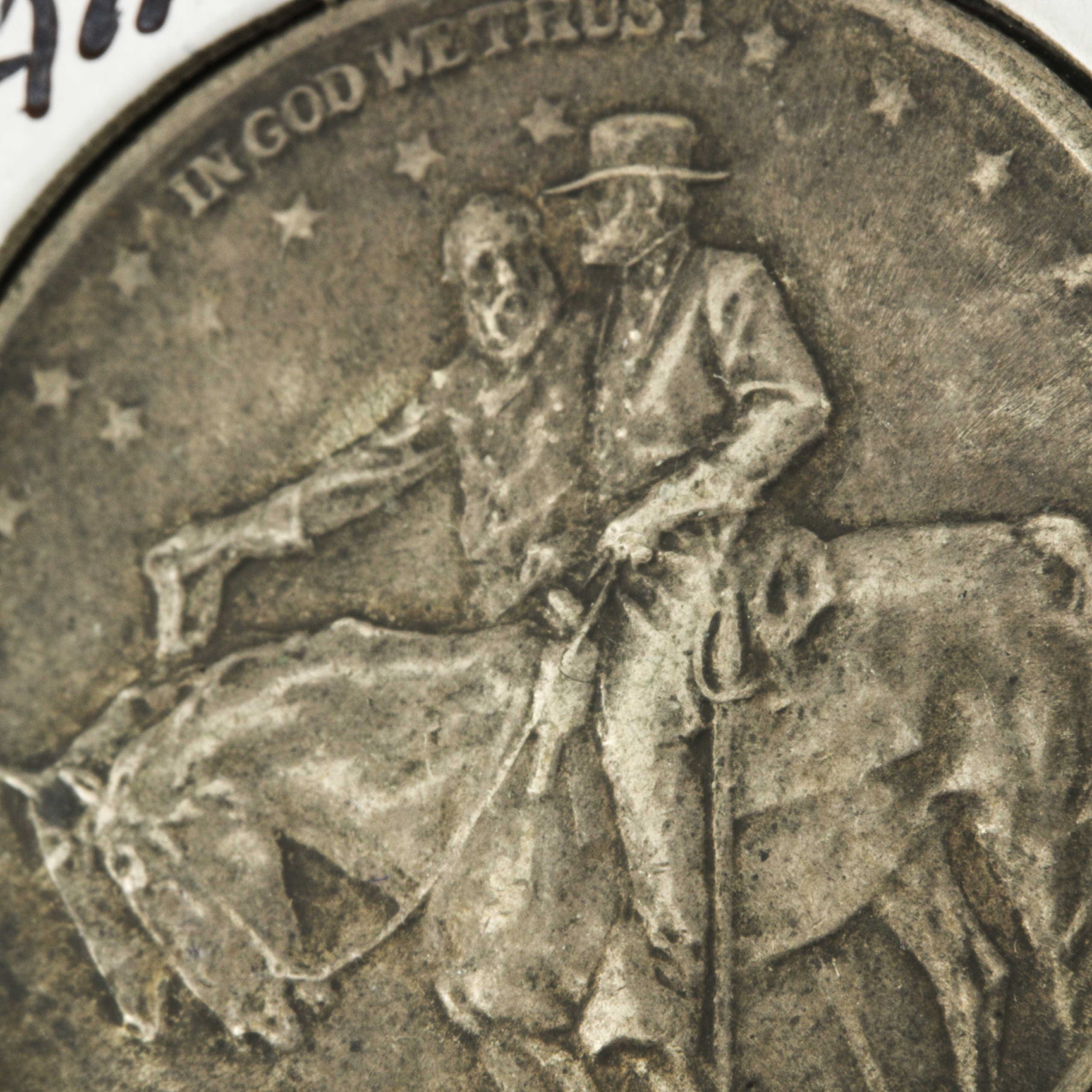 1925 Stone Mountain Commemorative Silver Half Dollar