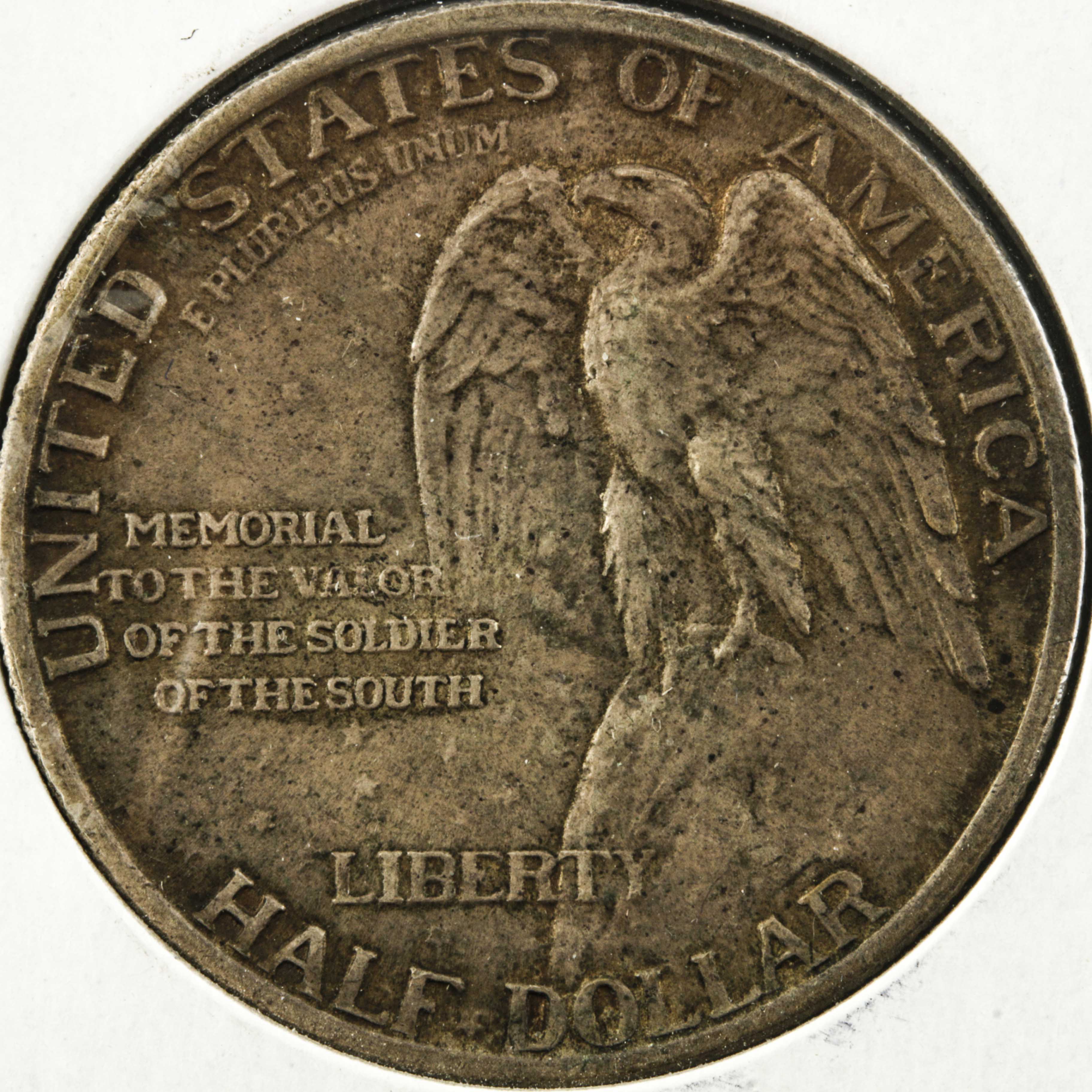 1925 Stone Mountain Commemorative Silver Half Dollar