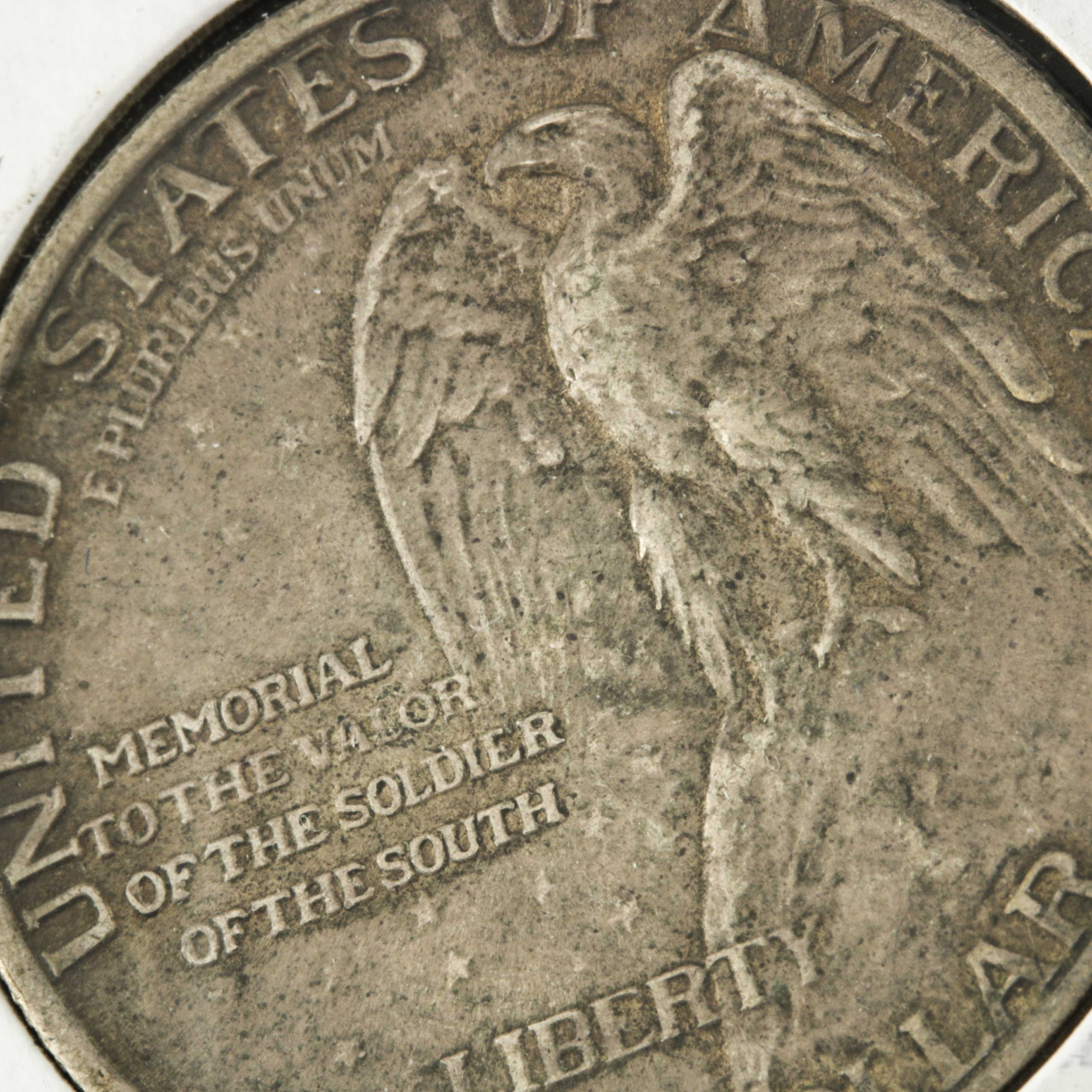 1925 Stone Mountain Commemorative Silver Half Dollar