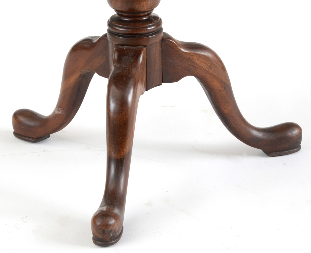Colonial Style Cherry Tilt-Top Table