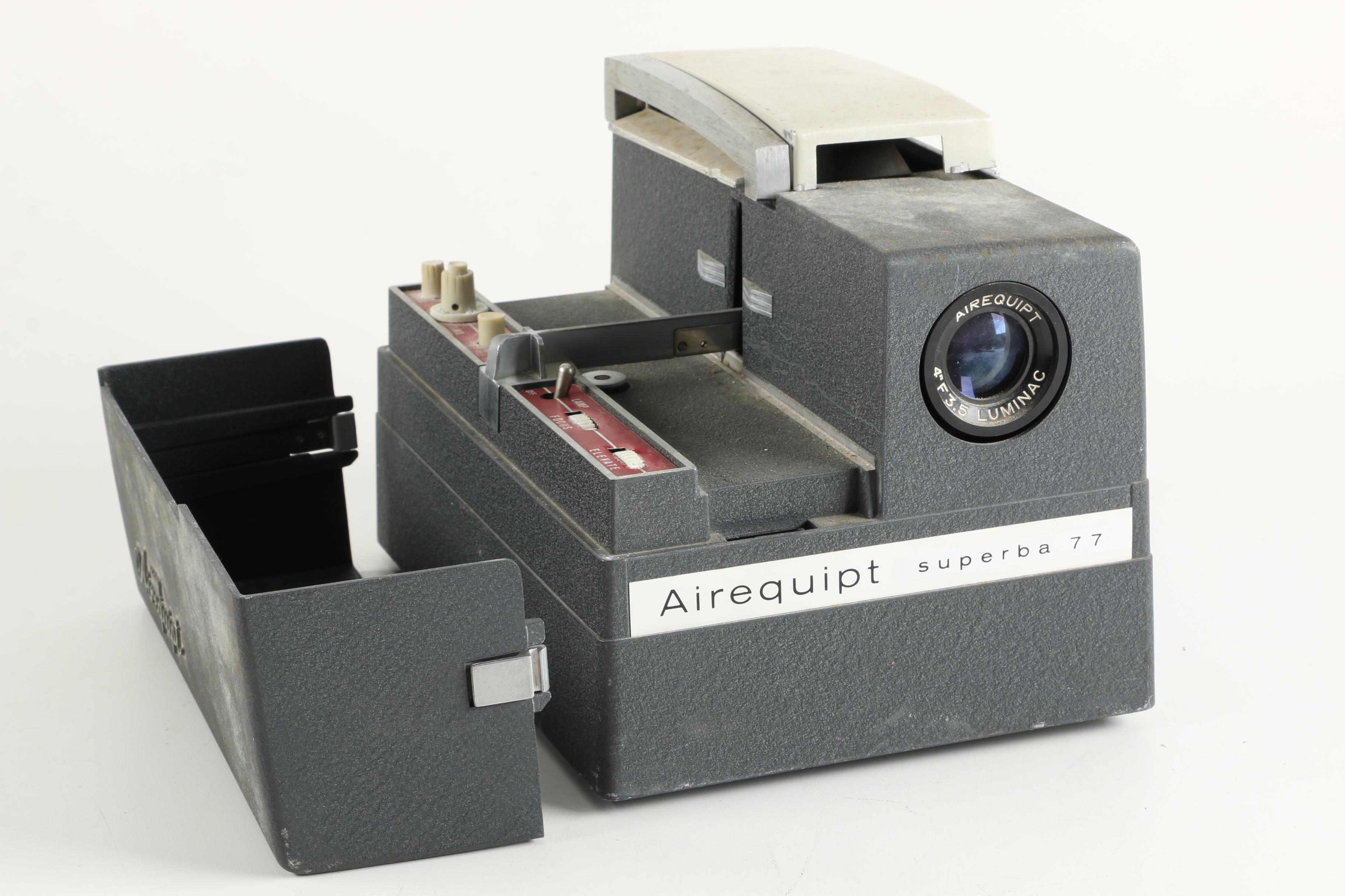 Vintage Airequipt Superba 77 Slide Projector