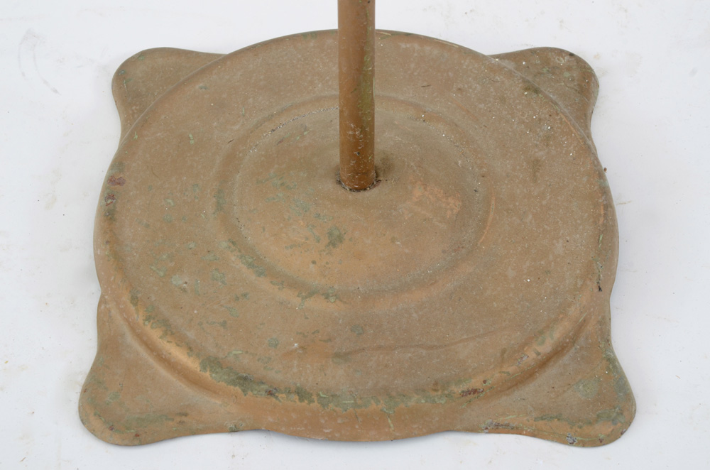 Vintage Hendryx Painted Metal Bird Cage with Stand