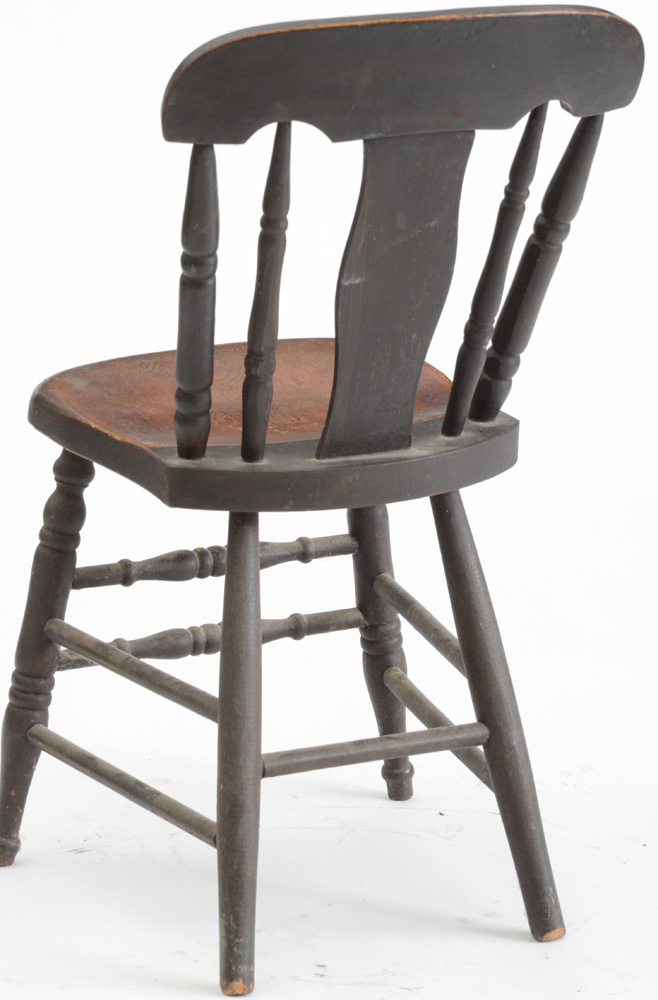Pair of Early 19th Century Stenciled Chairs