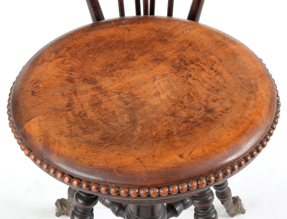 Victorian Birch Organ / Piano Stool