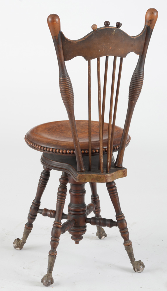 Victorian Birch Organ / Piano Stool