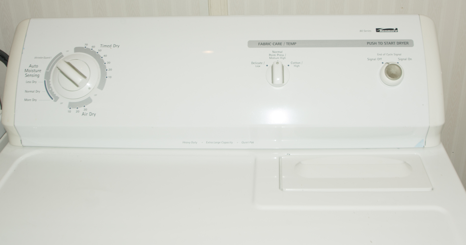 Kenmore 80 Series Washing Machine and Dryer