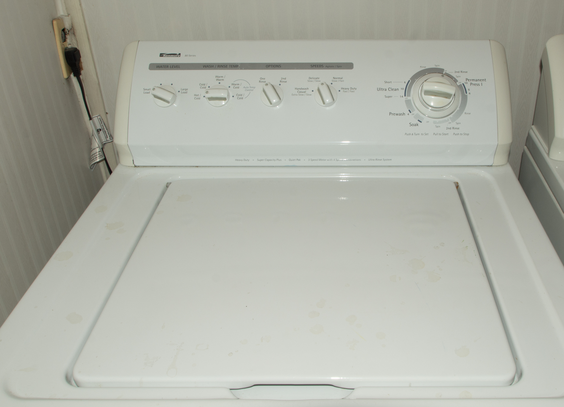 Kenmore 80 Series Washing Machine and Dryer