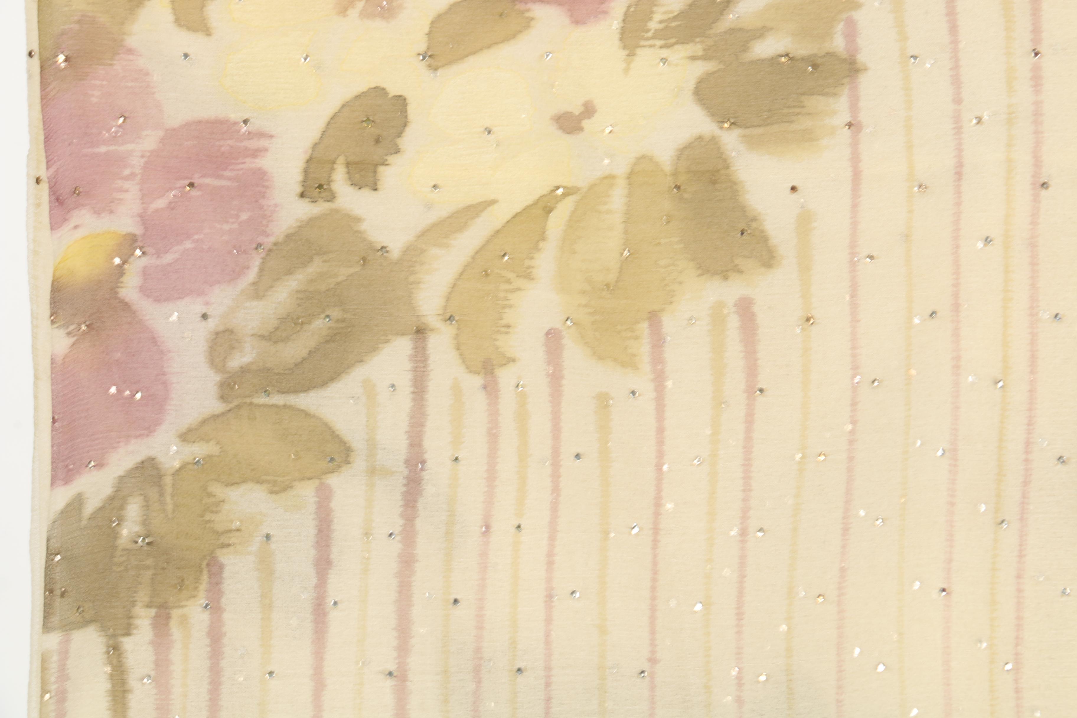 Collection of Floral Saris