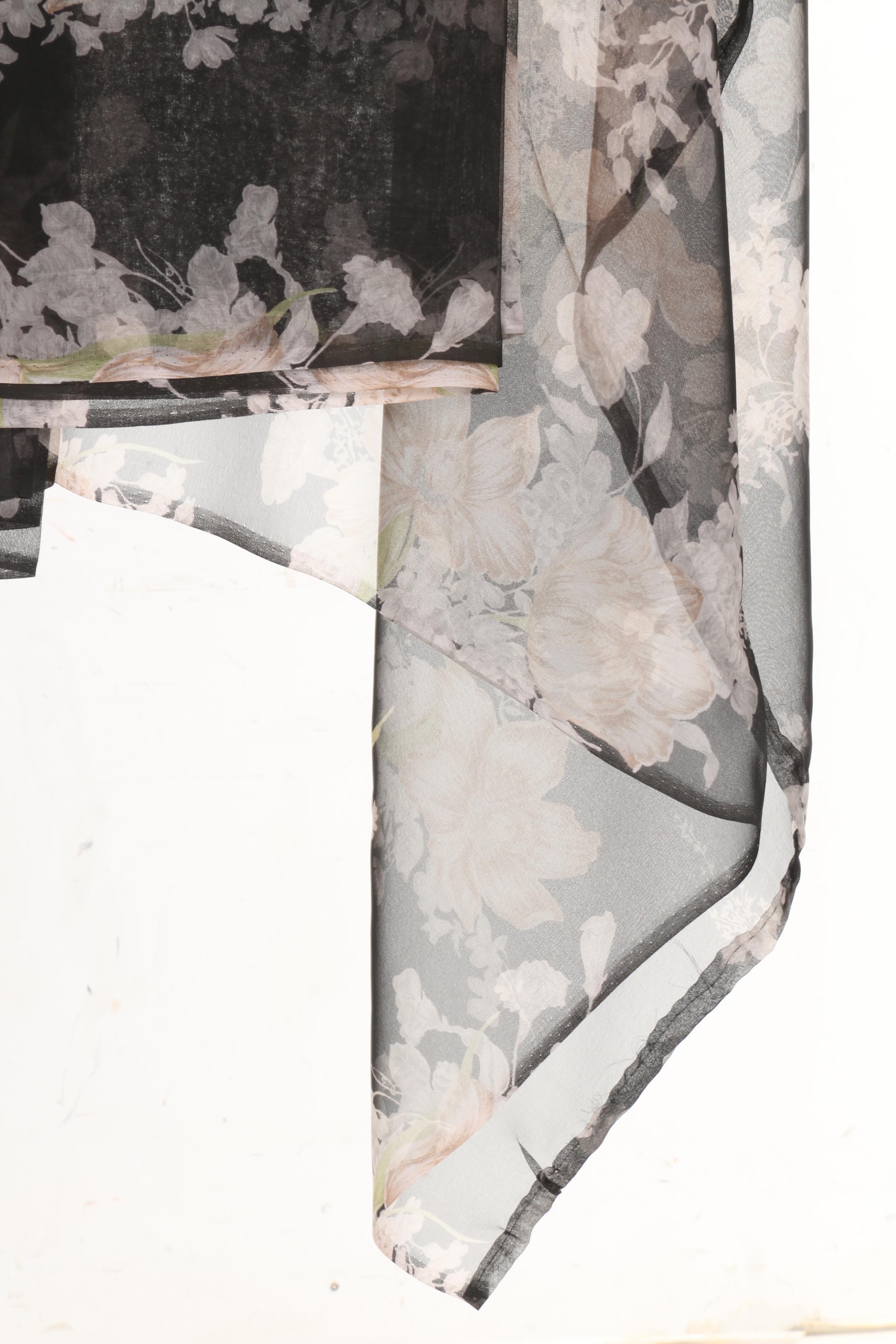 Collection of Floral Saris