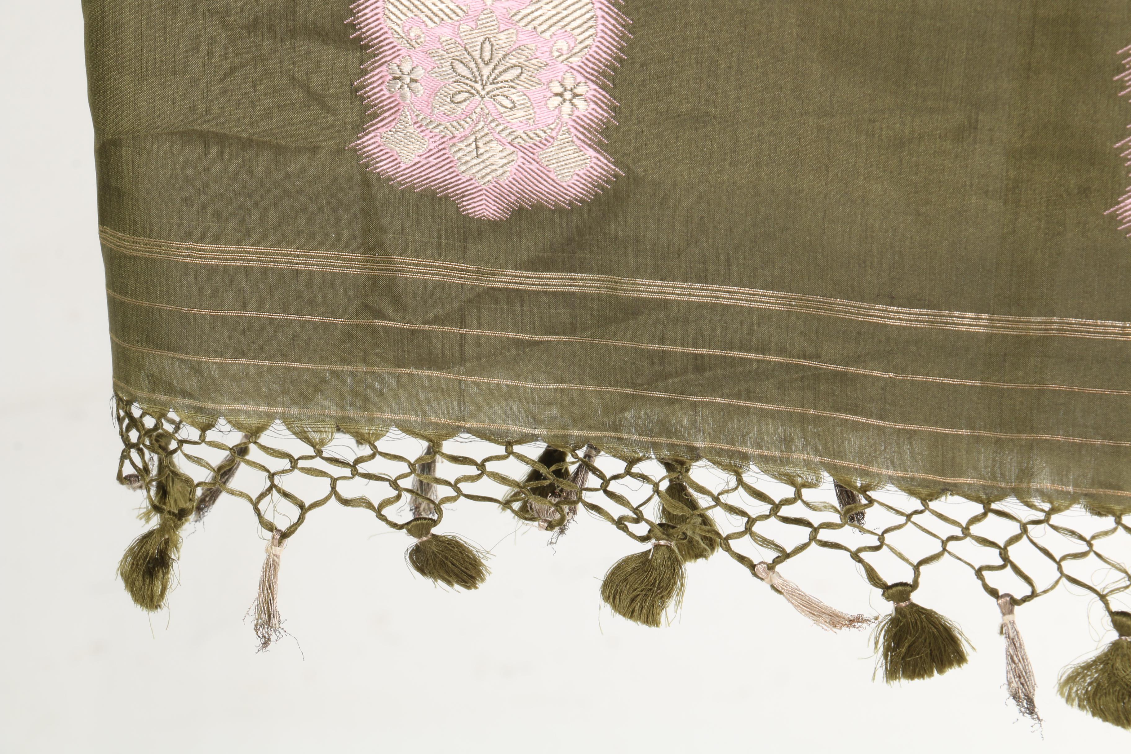 Collection of Floral Saris