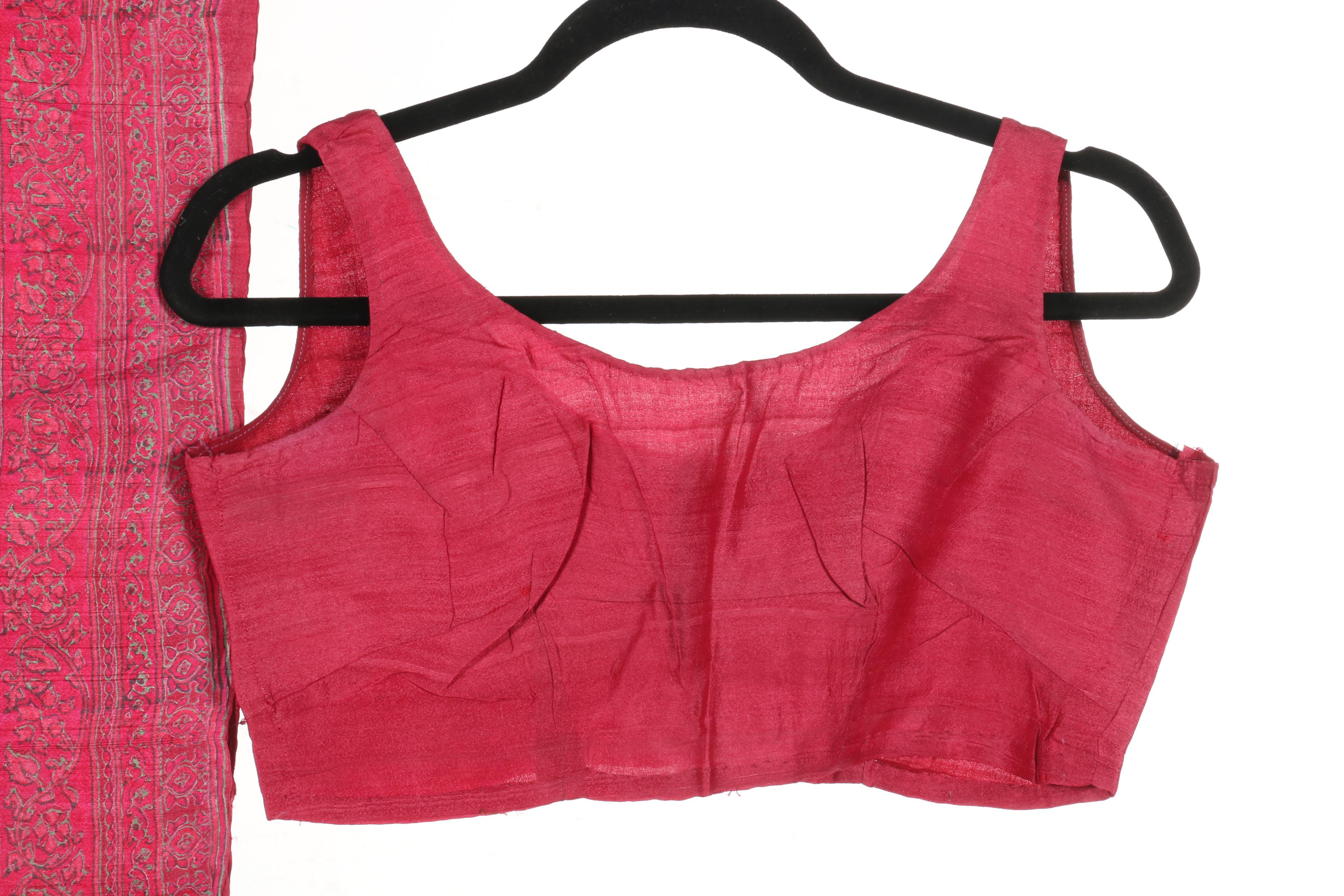 Collection of Floral Saris