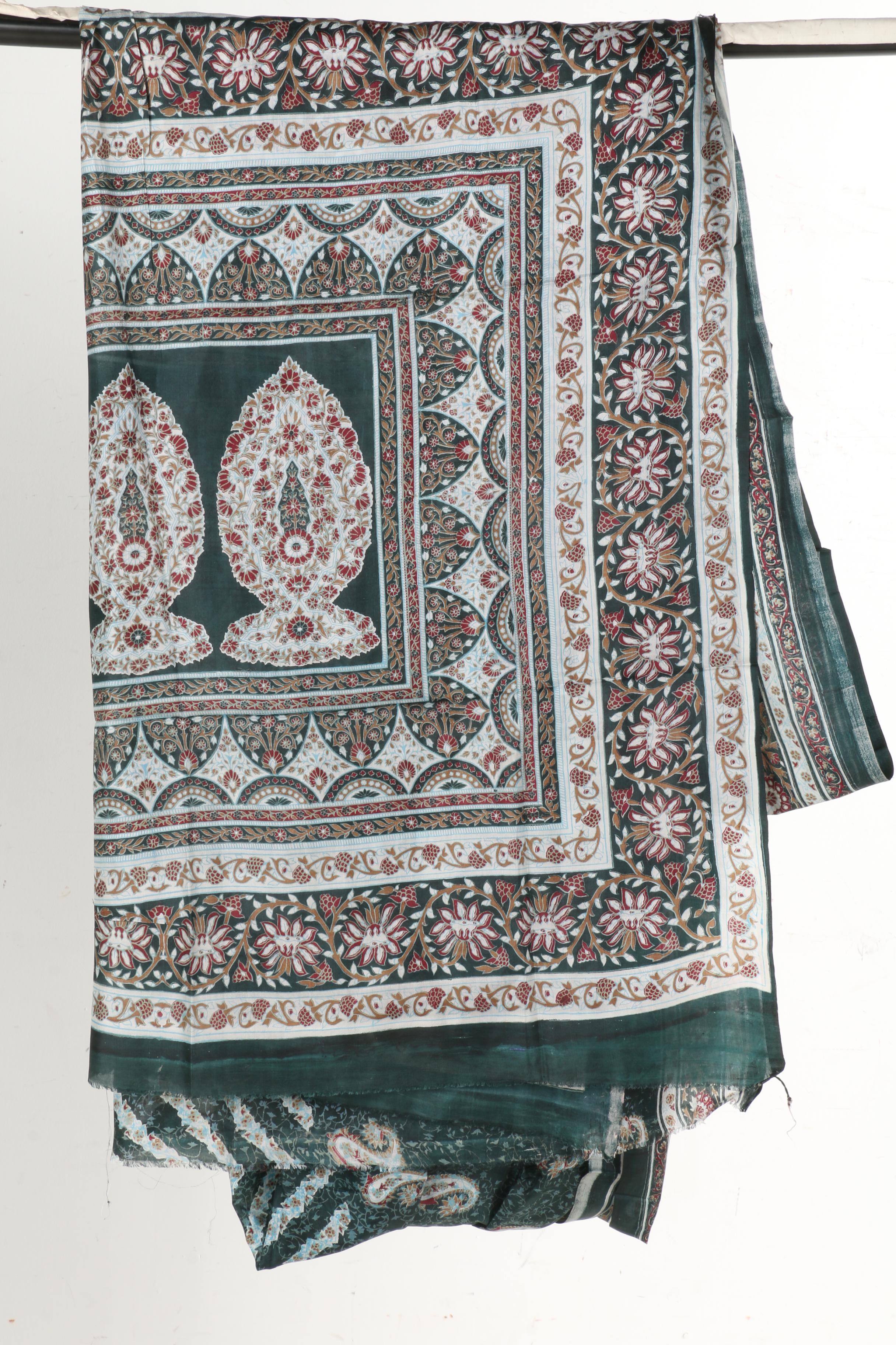 Collection of Floral Saris