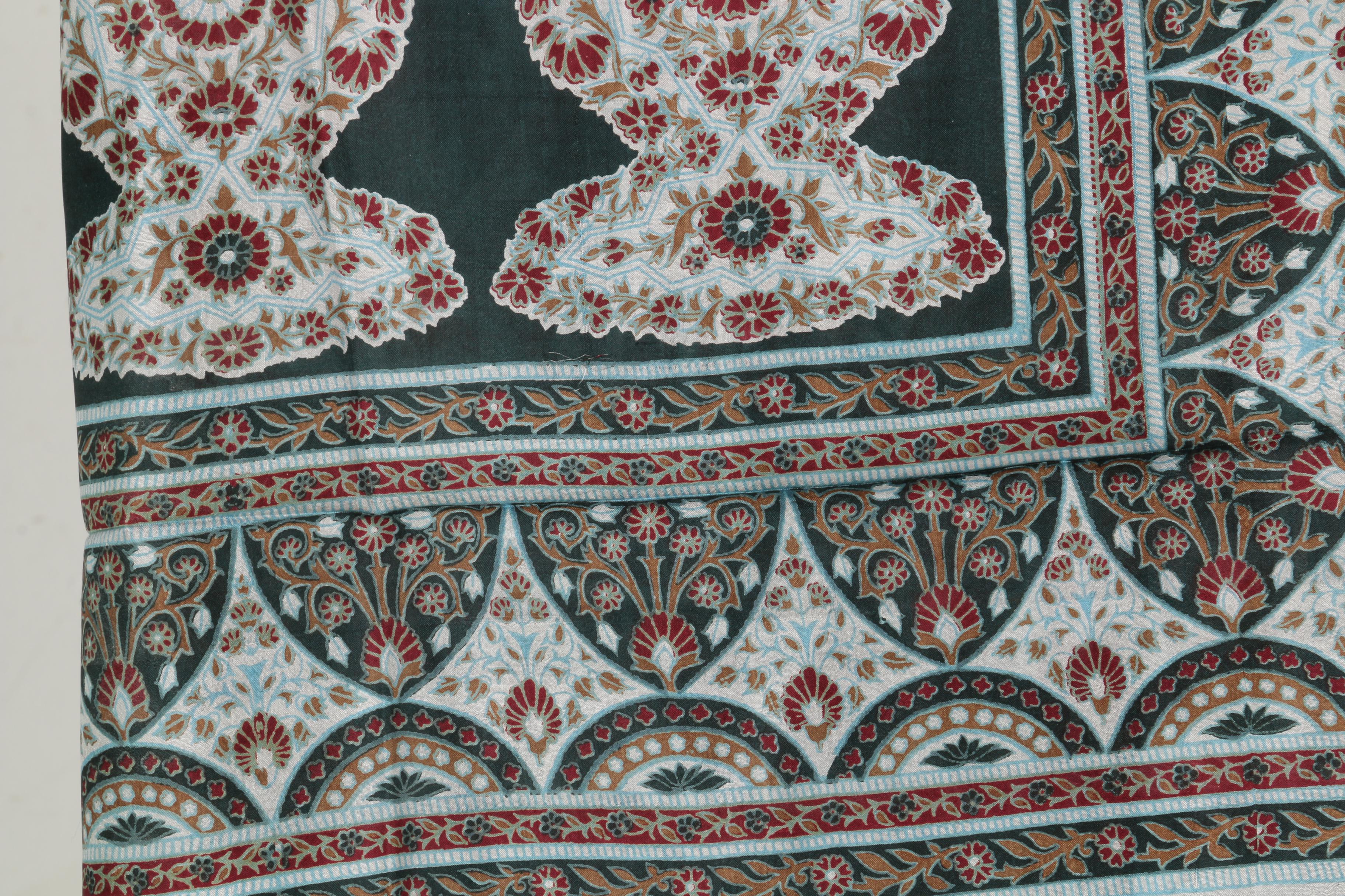 Collection of Floral Saris