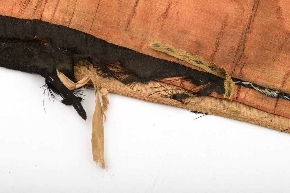 19th Century Chinese Embroided Silk Pipe Pouch