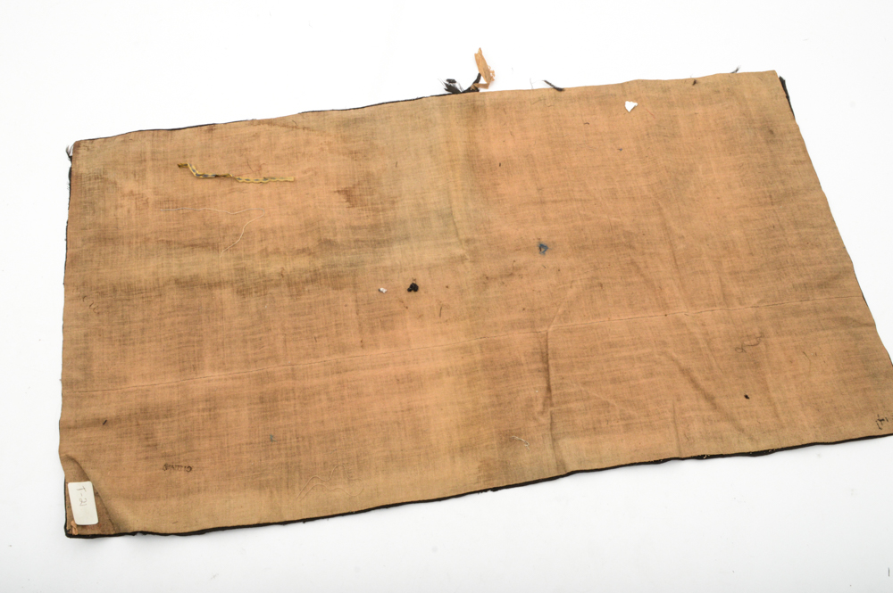 19th Century Chinese Embroided Silk Pipe Pouch