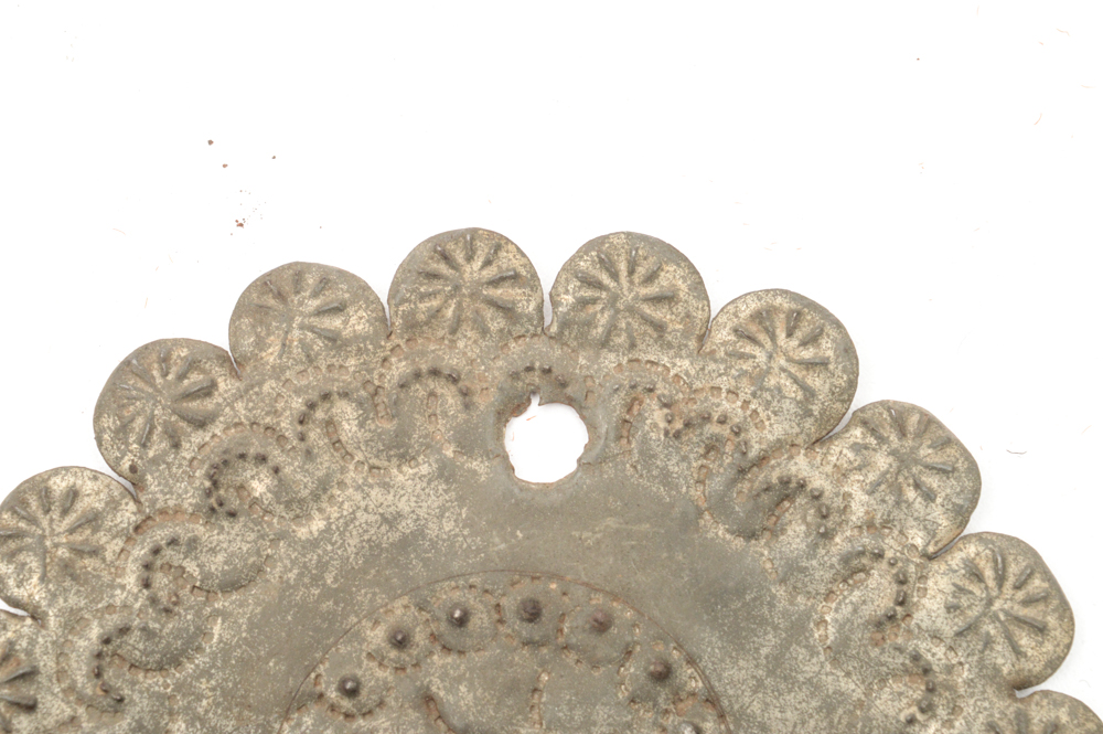 Two Spanish Colonial Candle Holders