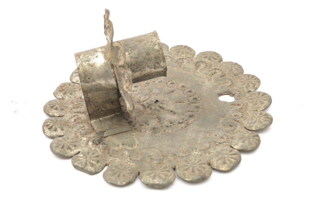 Two Spanish Colonial Candle Holders