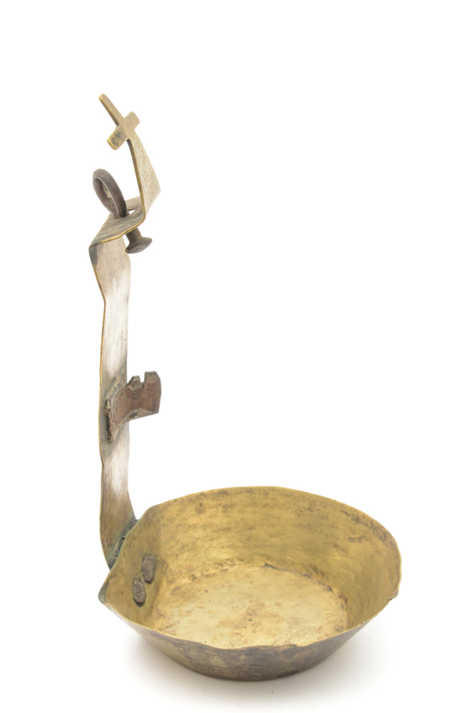 Two Spanish Colonial Candle Holders