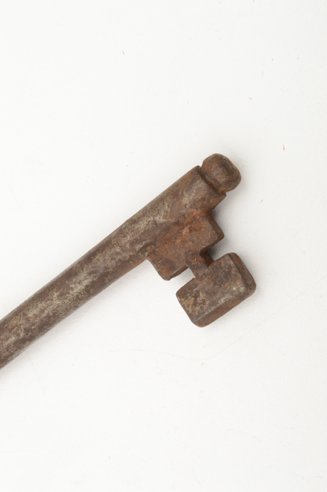 Six Antique Metal Skeleton Keys