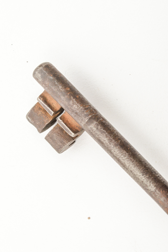 Six Antique Metal Skeleton Keys