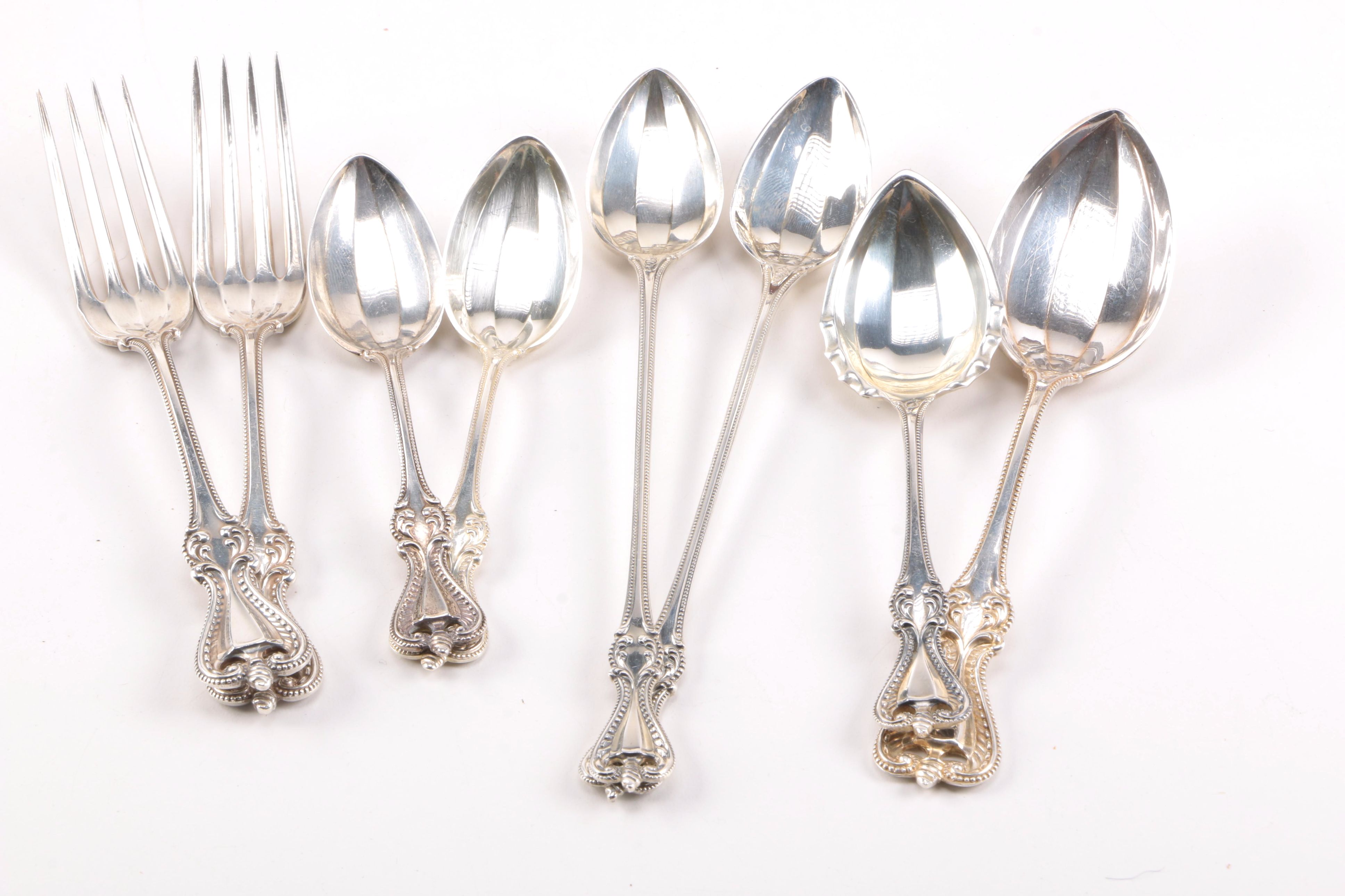 Towle "Old Colonial" Sterling Silver Flatware Set