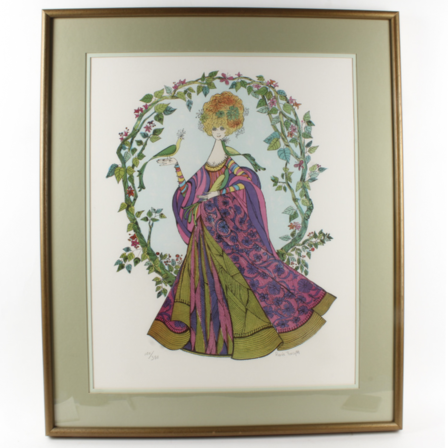 Renee Forsyth Lithograph on Paper