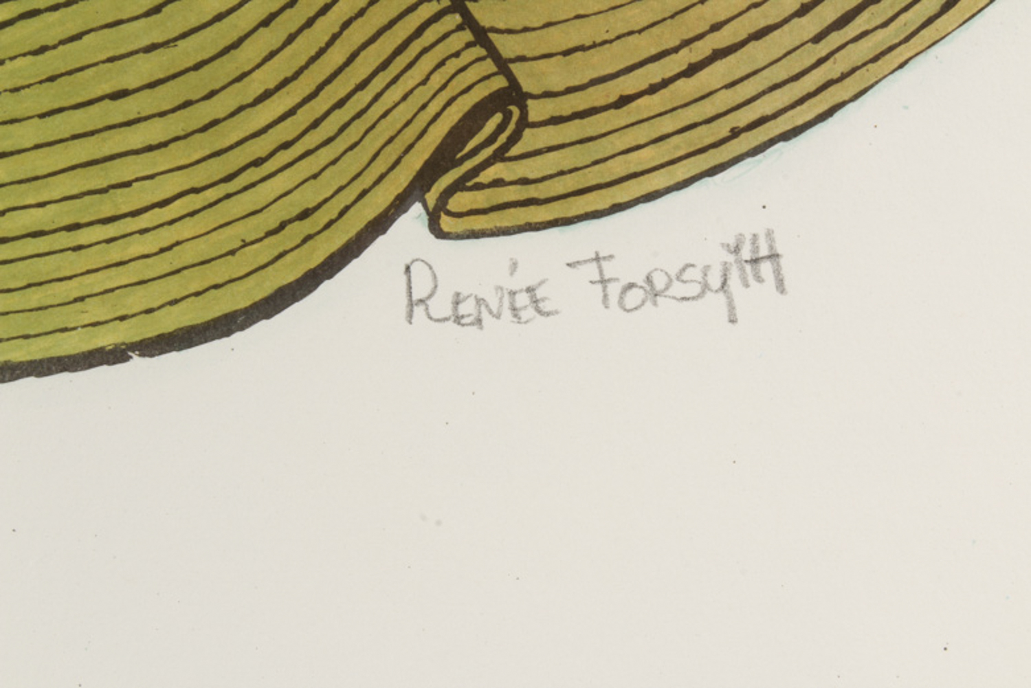 Renee Forsyth Lithograph on Paper