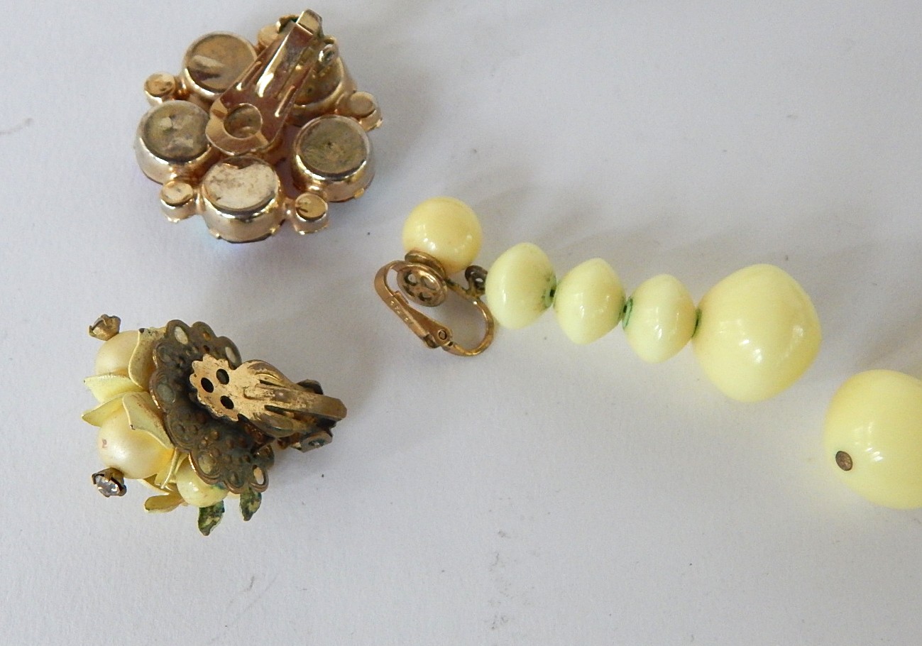 Vintage Clip-On Earrings