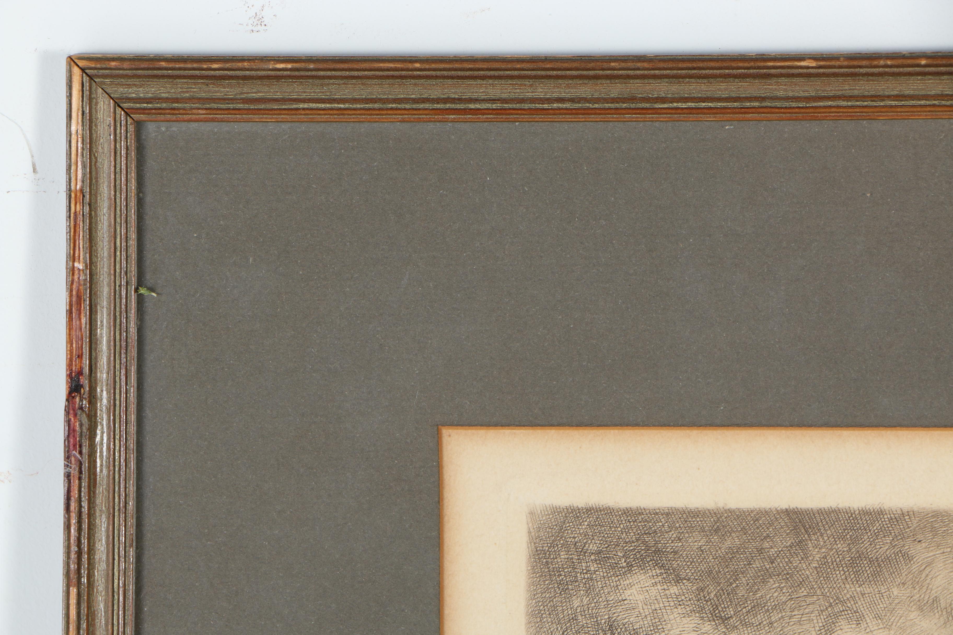 Aime Edmond d'Allemagne Etchings of Parisian Landmarks