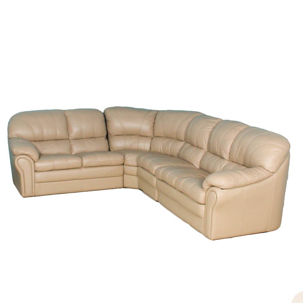 Leather Sectional