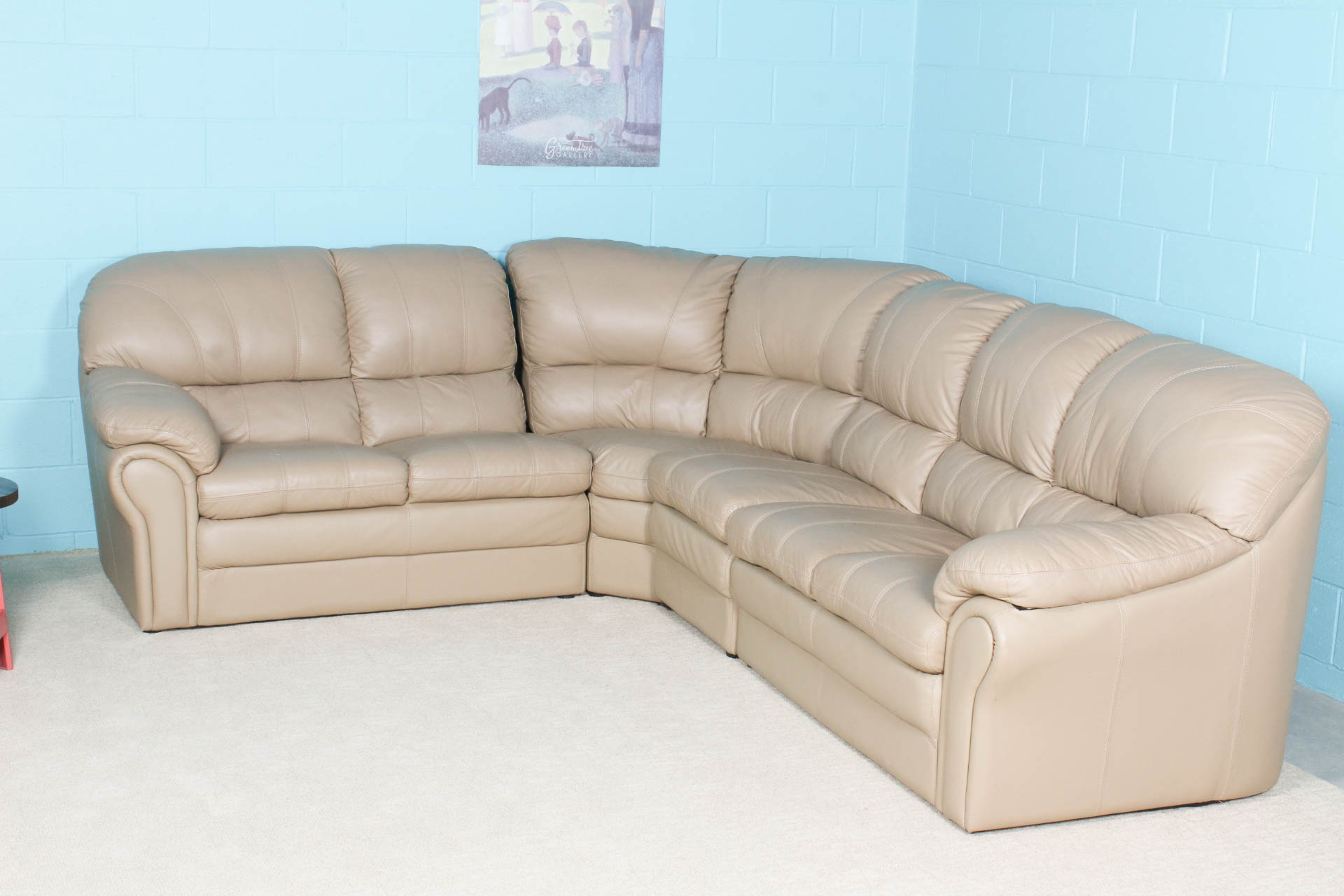 Leather Sectional