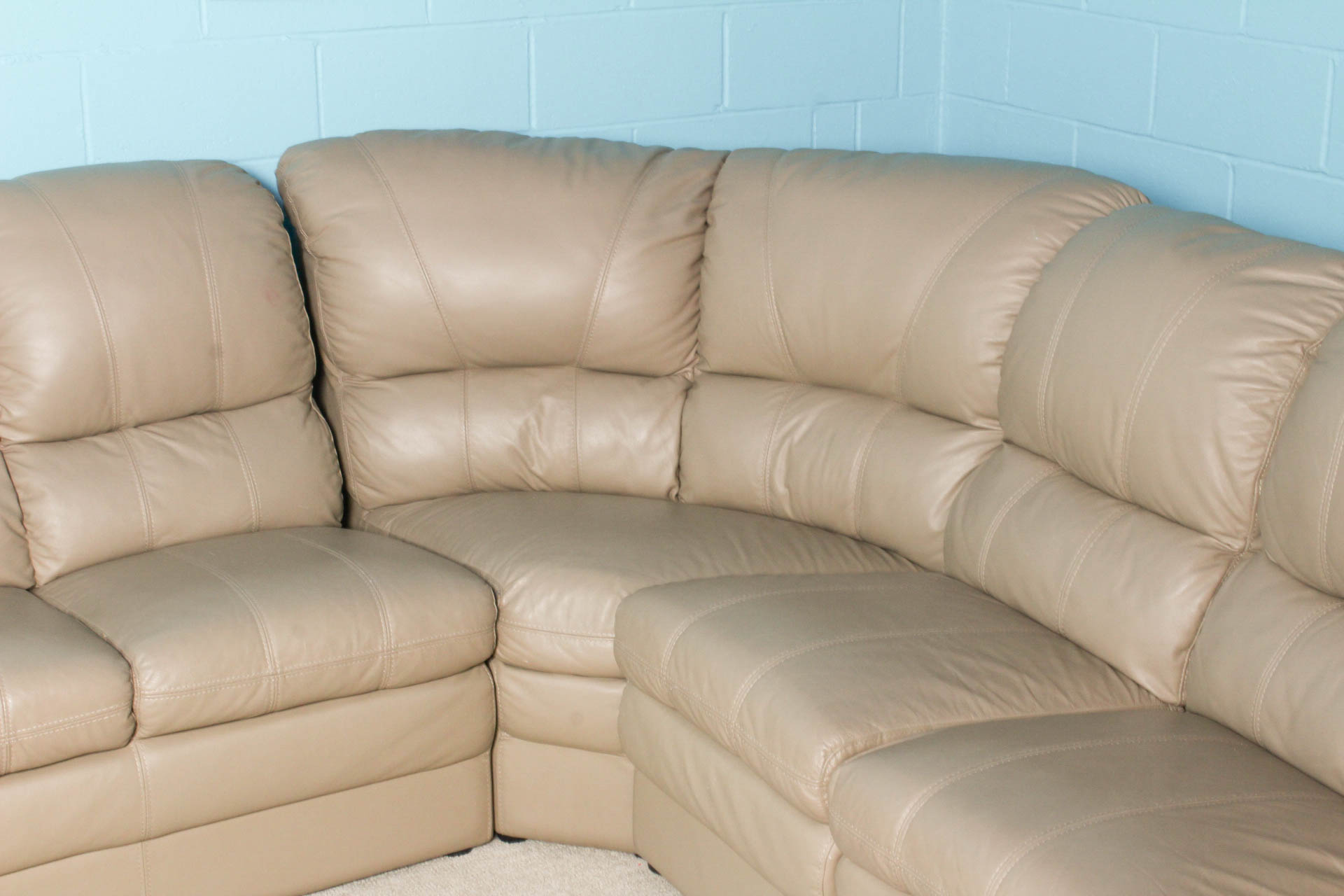 Leather Sectional