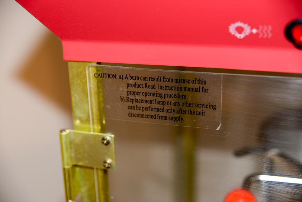 Vintage Style Popcorn Maker with Accessories