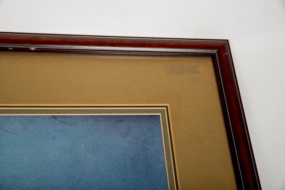 Framed Photographic Print of Winter Night