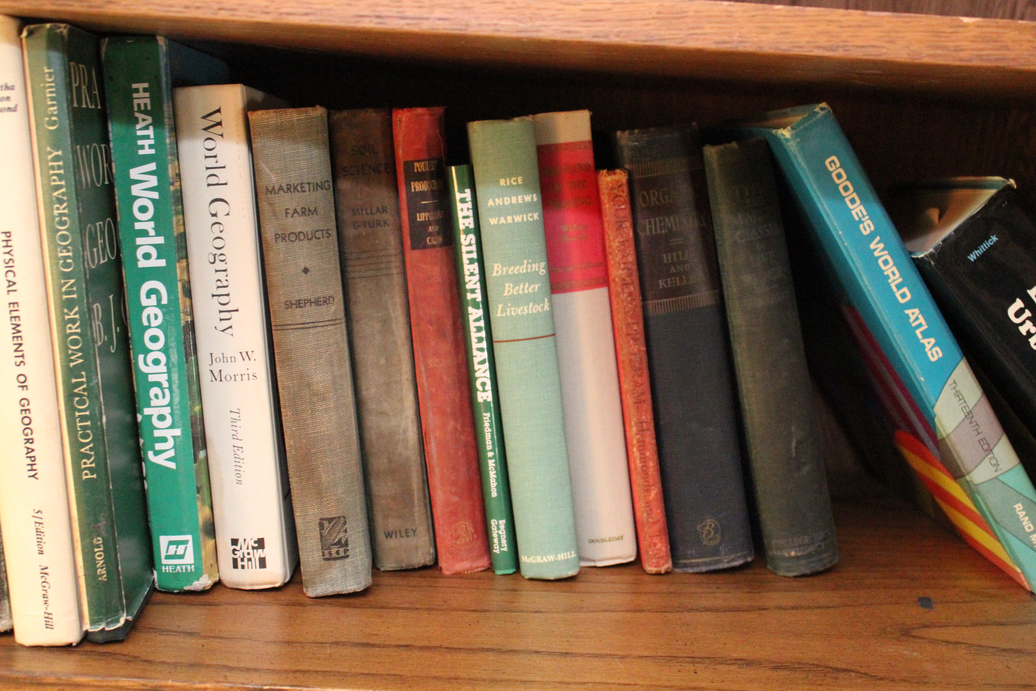 Agricultural and Geographical Books