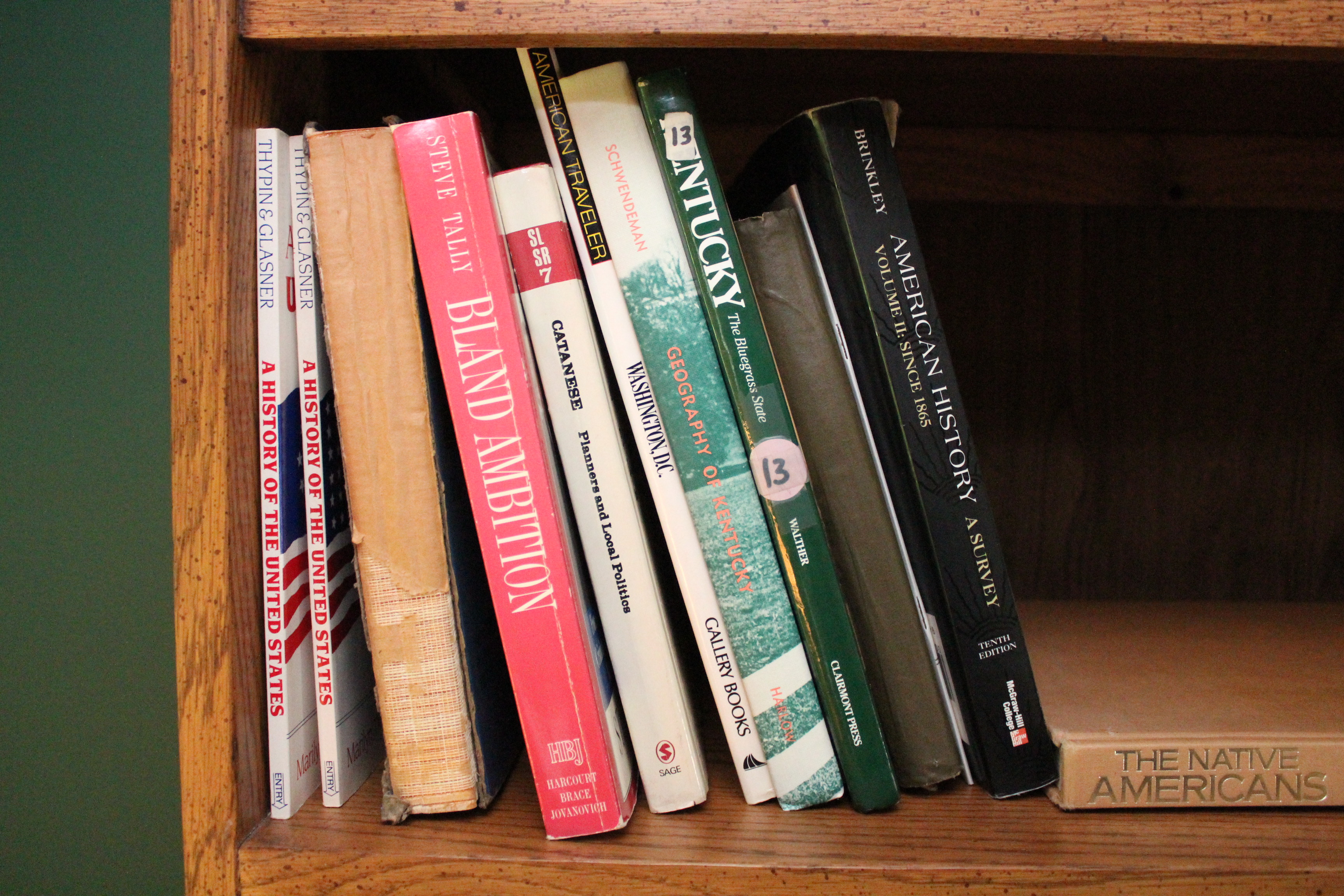 Kentucky, Ohio and United States Books