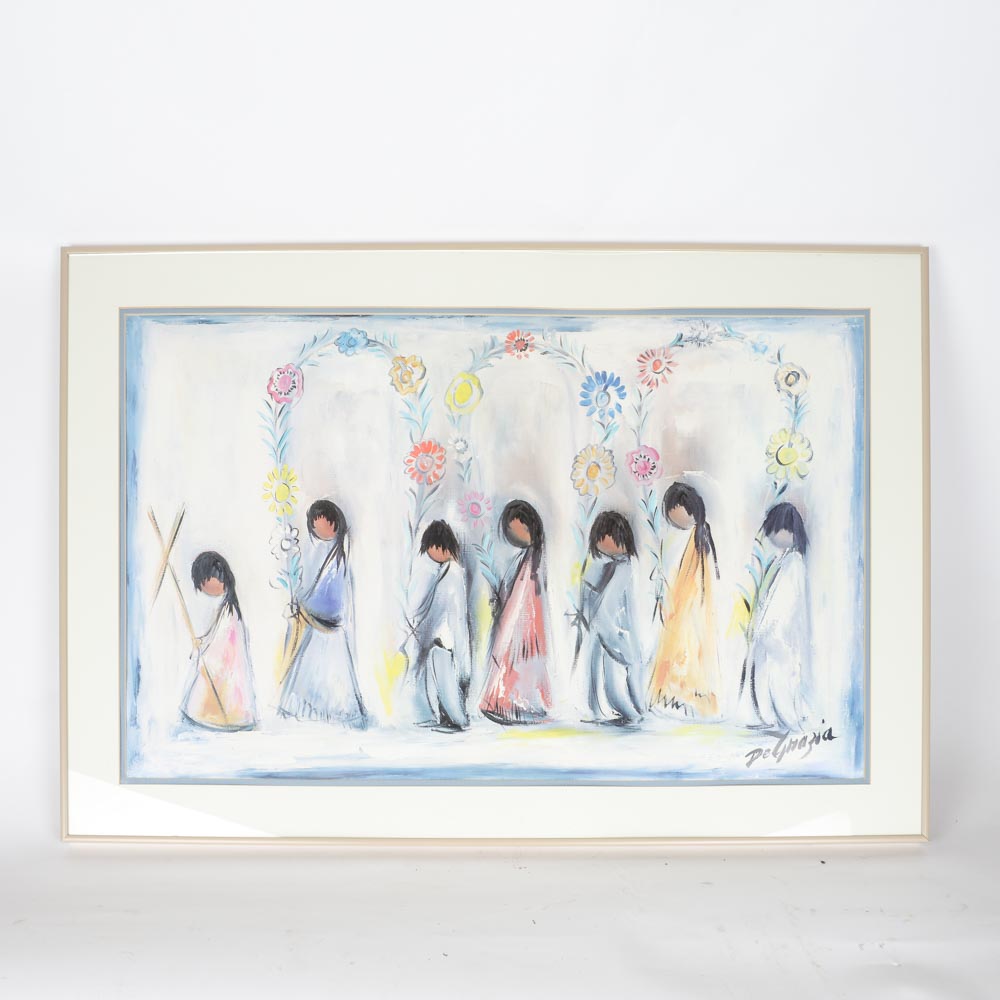 Original Painting by Ettore DeGrazia