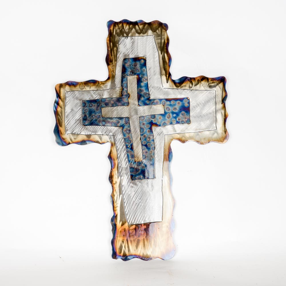 Decorative Patina Wall Cross