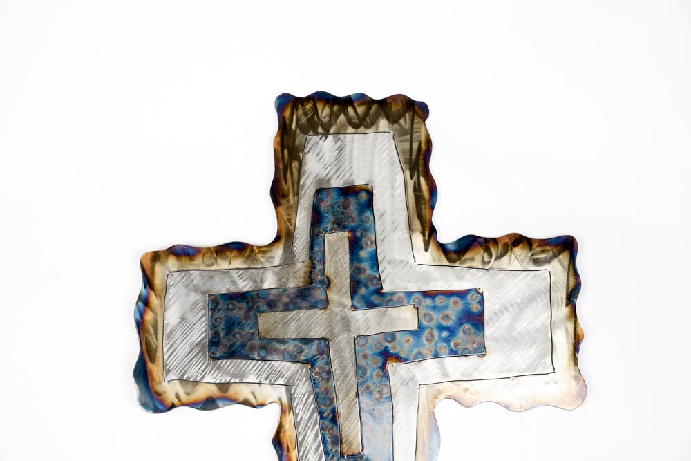 Decorative Patina Wall Cross
