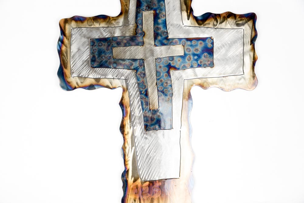 Decorative Patina Wall Cross