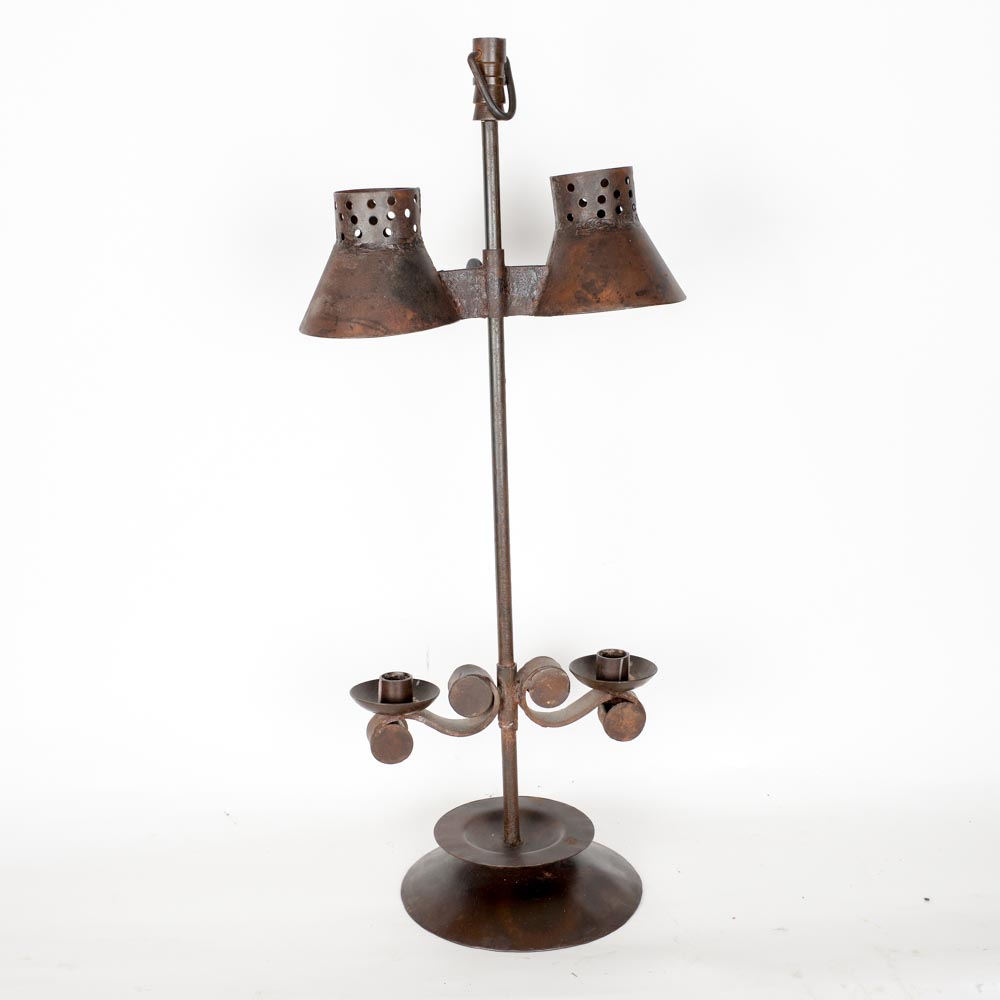 Vintage Wrought Iron Lantern