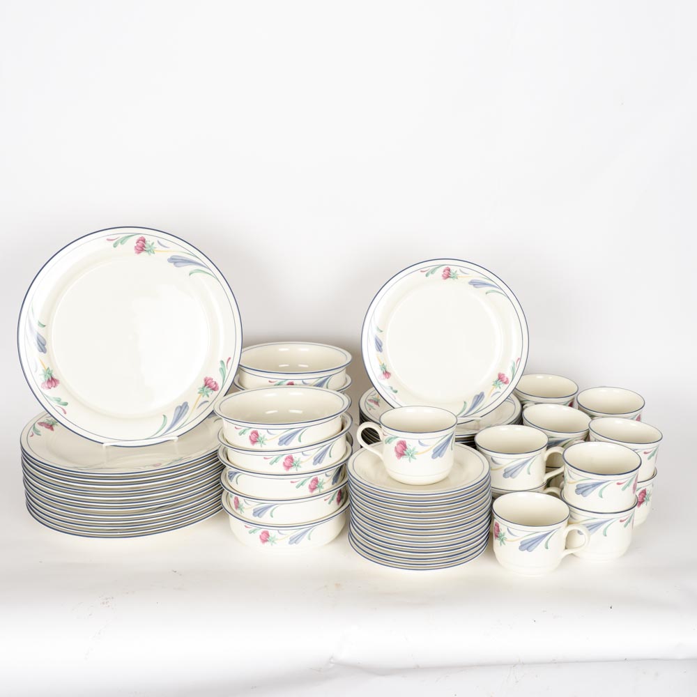 Lenox "Poppies on Blue" Chinastone Set