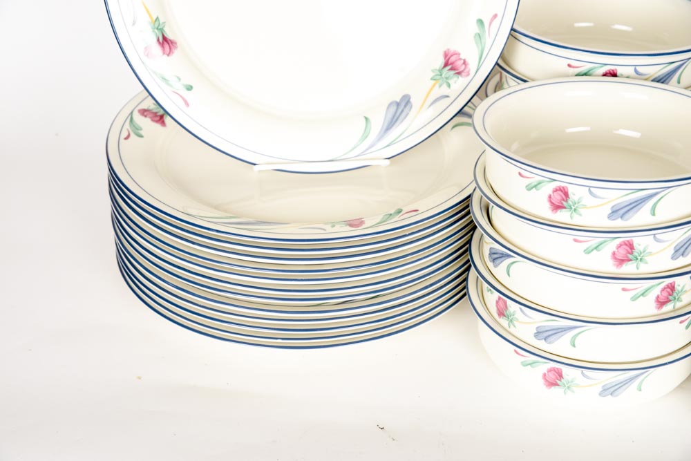 Lenox "Poppies on Blue" Chinastone Set