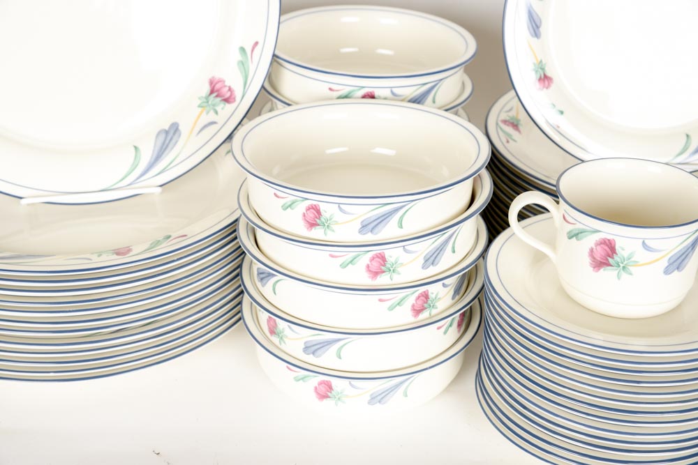 Lenox "Poppies on Blue" Chinastone Set